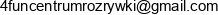 4fun Centrum Rozrywki Tomasz Kionka Email address