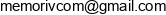 Memoriv Email address