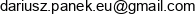 Profundis Dariusz Panek Email address