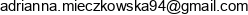 Adrianna Mieczkowska Email address