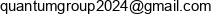 Quantum Group Email address