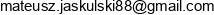 Marmat Mateusz Jaskulski Email address