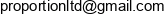 Proportion Adres e-mail
