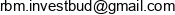 Rbm Investbud Email address