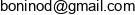 Boninod Adres e-mail