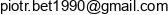 Przedsiebiorstwo Handlowo Uslugowe Piotr Bet Email address