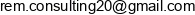 Rem Consulting Adres e-mail