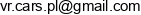 Vr Cars Email address