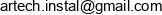 Artech Artur Gorny Email address