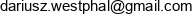 Dariusz Westphal Email address