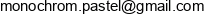 Monochrom Pastel Adres e-mail