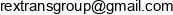 Rex Trans Group Email address