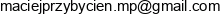 Digital Transformation Consulting Maciej Przybycien Email address
