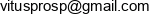 Vitus Pro Email address