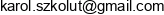Karol Szkolut Email address