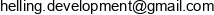 Helling Development Email address