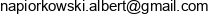 Albert Napiorkowski Email address