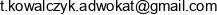 Tomasz Kowalczyk Email address