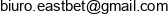 Eastbet Email address