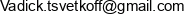 Vadym Tsvietkov Email address
