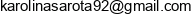 Larus Karolina Sarota Adres e-mail