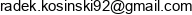 1 Comfort System Radoslaw Kosinski 2 Wspolnik Spolek Cywilnych Torway Email address