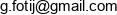 Grzegorz Fotij Consulting Email address