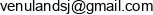 Venuland Adres e-mail