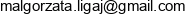 Malgorzata Ligaj Email address Malgorzata Ligaj Email address