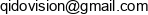 Qido Vision Email address