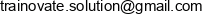 Mateusz Lesiak Trainovate Solution Email address