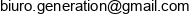 Bio Generation Email address