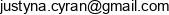 Justyna Cyran Waksmundzka Uslugi Organizacyjne Email address