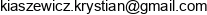 Kk System Krystian Kiaszewicz Email address