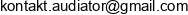 Audiator Adres e-mail