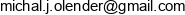 Techcomm Michal Olender Email address