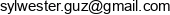 Sylwester Guz Adres e-mail