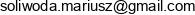 Soli Solutions Mariusz Soliwoda Email address