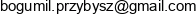 Bogumil Przybysz Adres e-mail