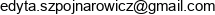 Ediita Edyta Szpojnarowicz Email address