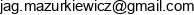 Jag Grzegorz Mazurkiewicz Email address