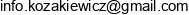 Maciej Kozakiewicz Email address