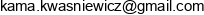 Zwierzak Kamila Kwasniewicz Adres e-mail