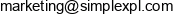 Simplex Marketing Email address