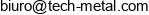 Przedsiebiorstwo Projektowo Produkcyjne Techmetal Email address