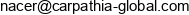 Carpathia Email address