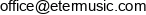 Eter Music Email address