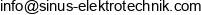 Sinus Elektrotechnik Email address