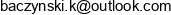 Krzysztof Baczynski Business Solutions Email address