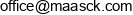 Maasck Adres e-mail